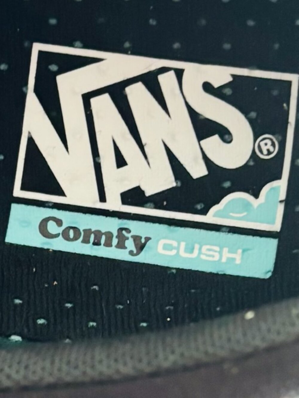 Vans Authentic ComfyCush Black Canvas Sneakers Men's Size 12 Skate Casual Shoes - Picture 16 of 16